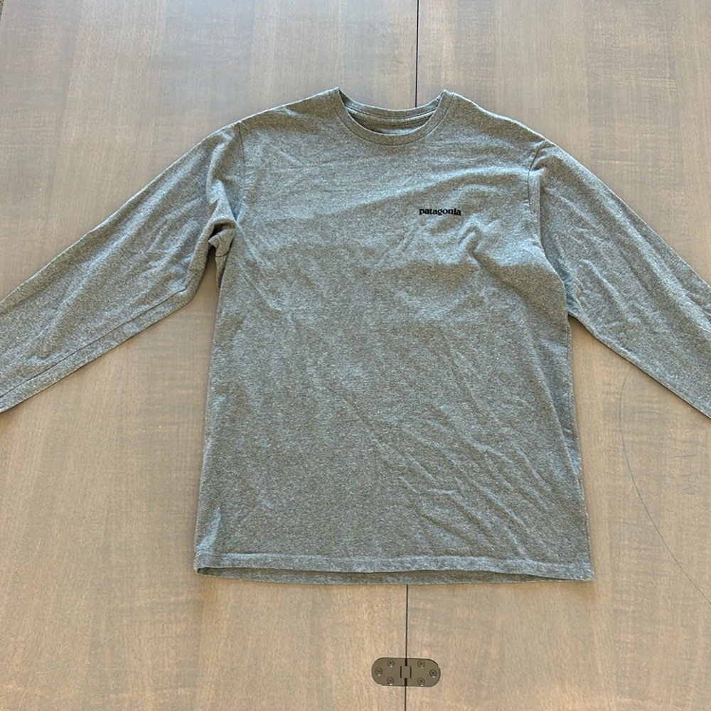 Patagonia gray long sleeve